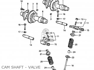 CAM SHAFT - VALVE - GS300L 1982 (Z) USA (E03)
