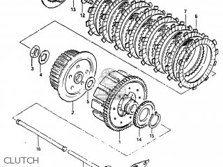 CLUTCH - GS300L 1982 (Z) USA (E03)