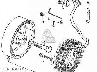 GENERATOR - GS300L 1982 (Z) USA (E03)