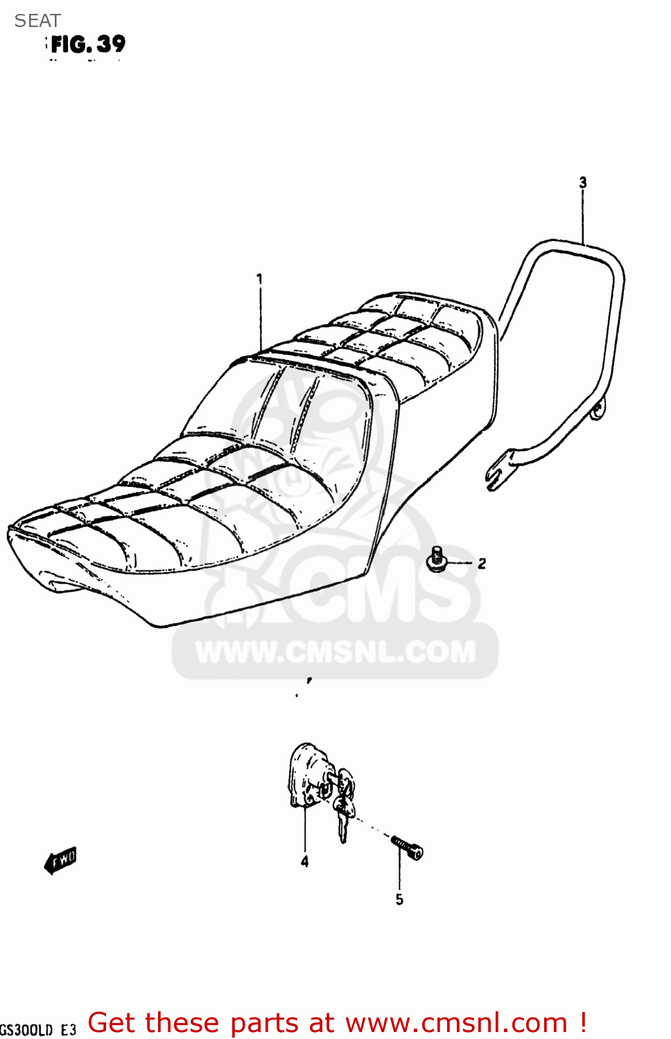 SEAT GS300L 1983 (D) USA (E03)