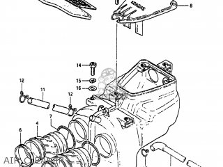 AIR CLEANER - GS300L 1983 (D) USA (E03)