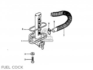 FUEL COCK - GS300L 1983 (D) USA (E03)
