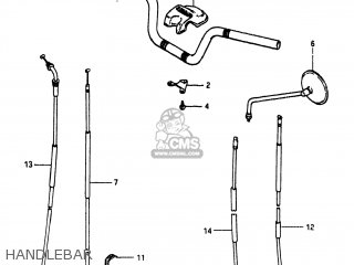HANDLEBAR - GS300L 1983 (D) USA (E03)