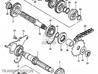 TRANSMISSION - GS300L 1983 (D) USA (E03)