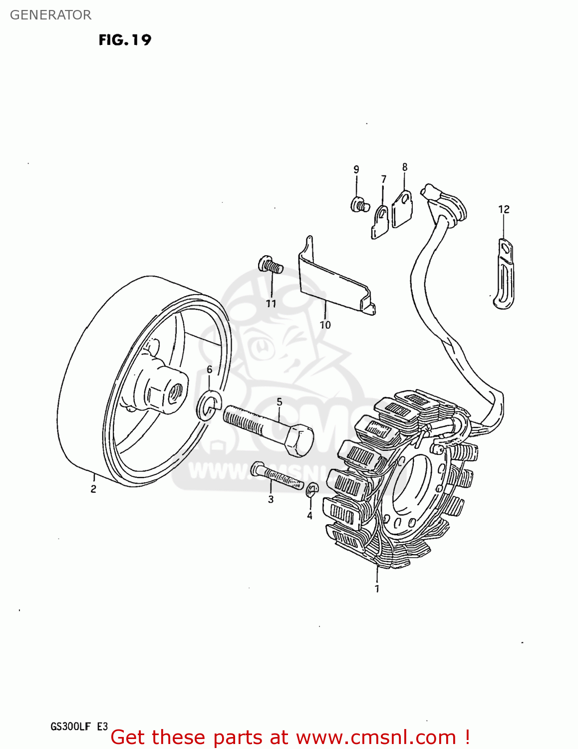 GENERATOR GS300L 1985 (F) USA (E03)