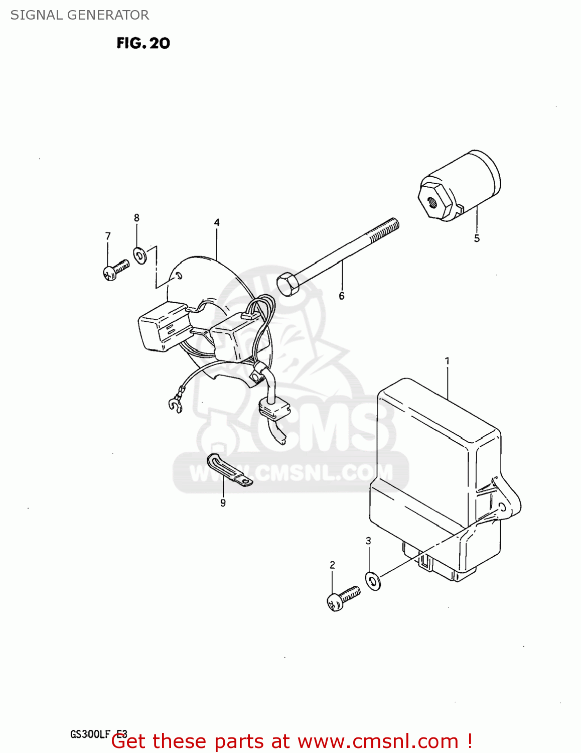 SIGNAL GENERATOR GS300L 1985 (F) USA (E03)
