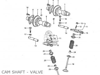 CAM SHAFT - VALVE - GS300L 1985 (F) USA (E03)