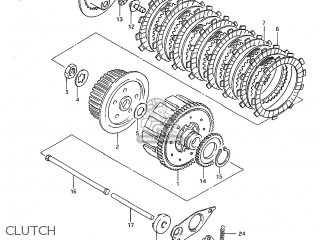 CLUTCH - GS300L 1985 (F) USA (E03)