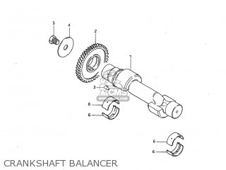 CRANKSHAFT BALANCER - GS300L 1985 (F) USA (E03)