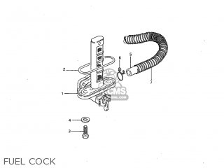 FUEL COCK - GS300L 1985 (F) USA (E03)