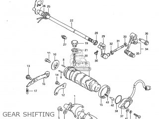 GEAR SHIFTING - GS300L 1985 (F) USA (E03)