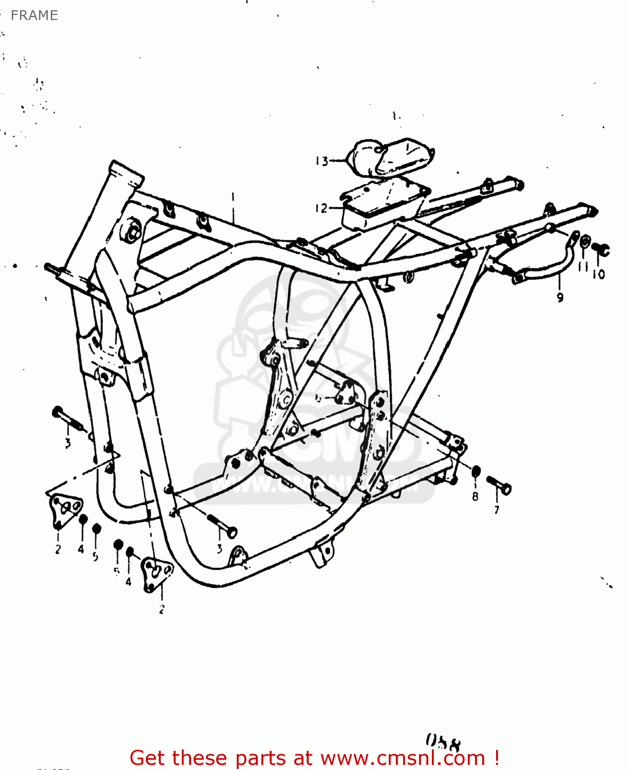 FRAME GS400 1977 (B) USA (E03)