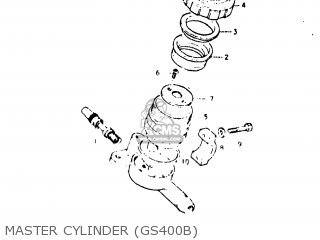 MASTER CYLINDER (GS400B) - GS400 1977 (B) USA (E03)