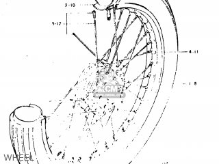 WHEEL - GS400 1977 (B) USA (E03)