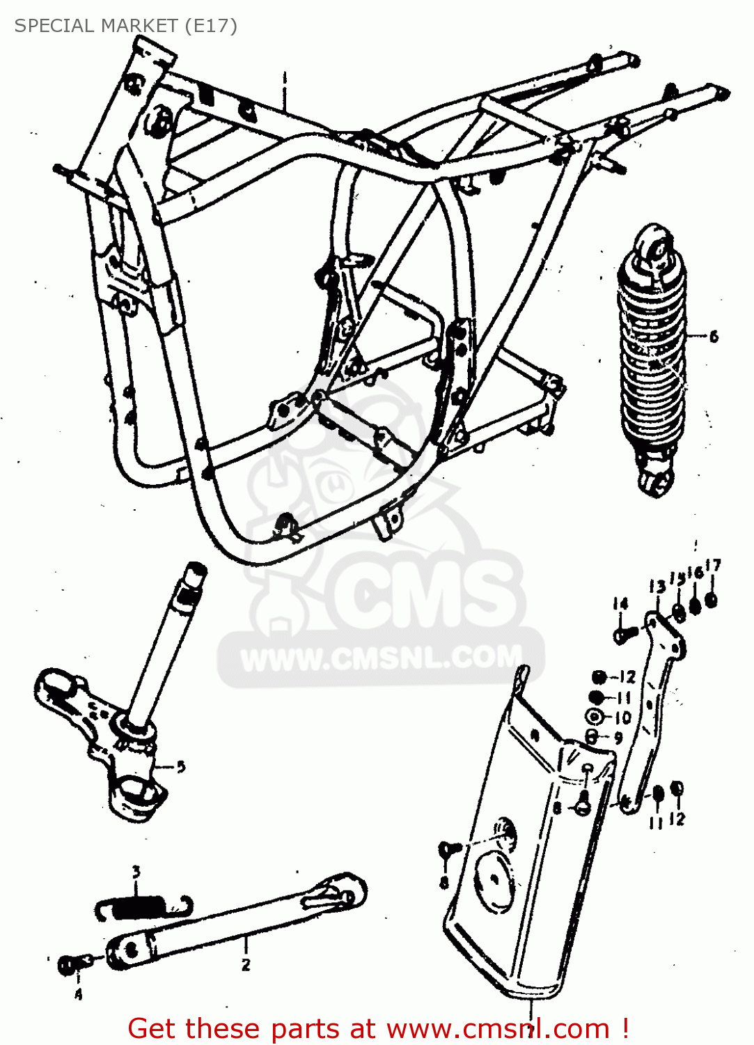 SPECIAL MARKET (E17) GS400 1978 (C) (E01 E02 E04 E17 E18 E21 E22 E24 E25 E30 E34 E39)