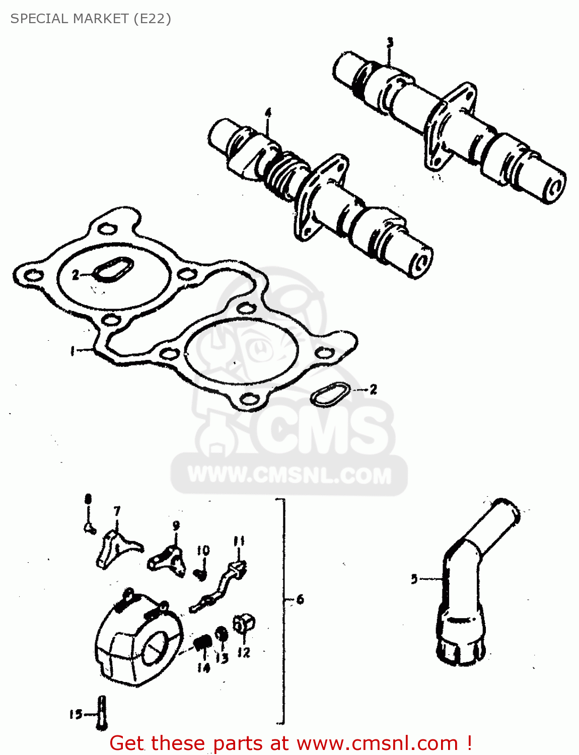 SPECIAL MARKET (E22) GS400 1978 (C) (E01 E02 E04 E17 E18 E21 E22 E24 E25 E30 E34 E39)