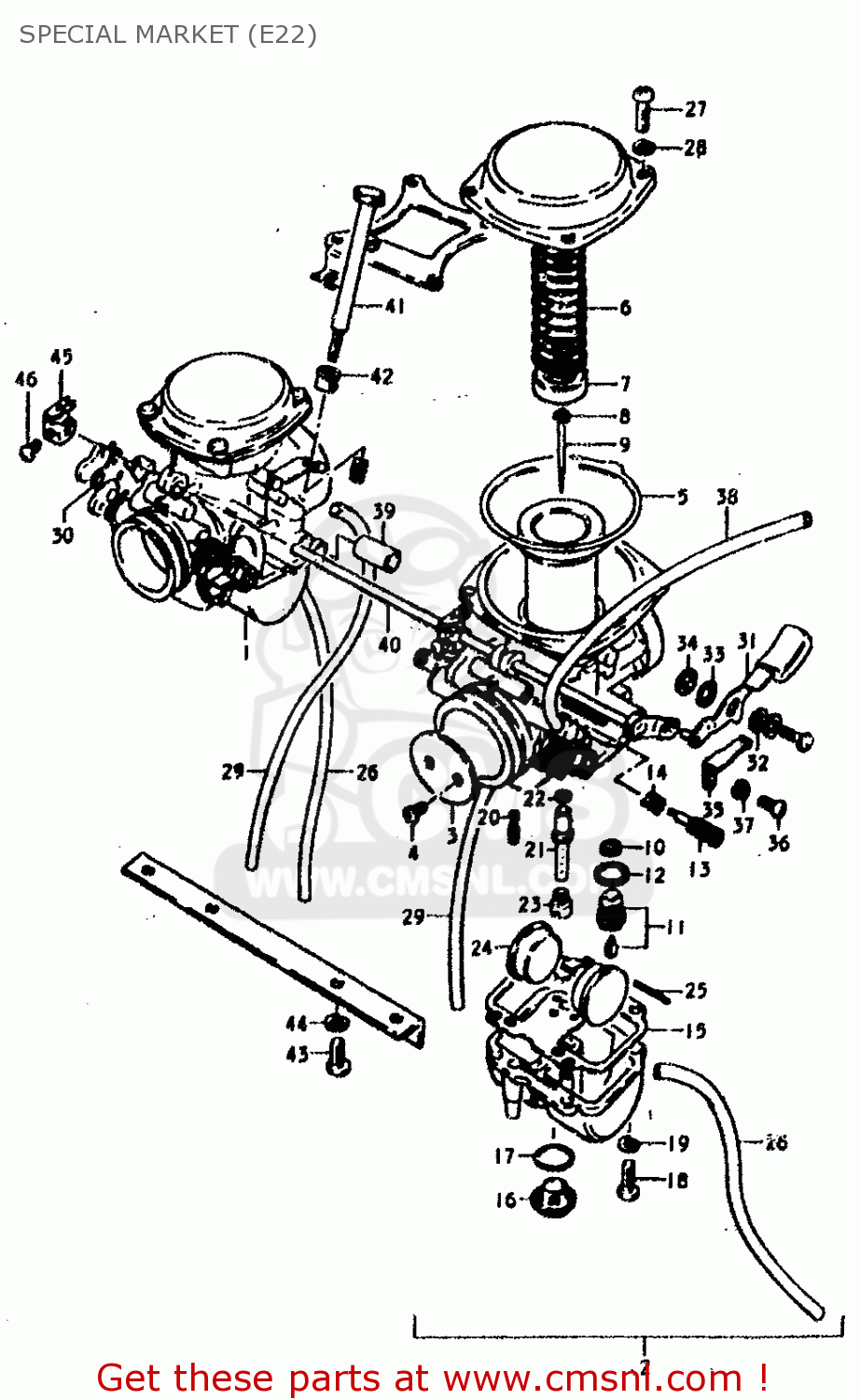 SPECIAL MARKET (E22) GS400 1978 (C) (E01 E02 E04 E17 E18 E21 E22 E24 E25 E30 E34 E39)