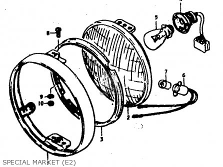 SPECIAL MARKET (E2) - GS400 1978 (C) (E01 E02 E04 E17 E18 E21 E22 E24 E25 E30 E34 E39)
