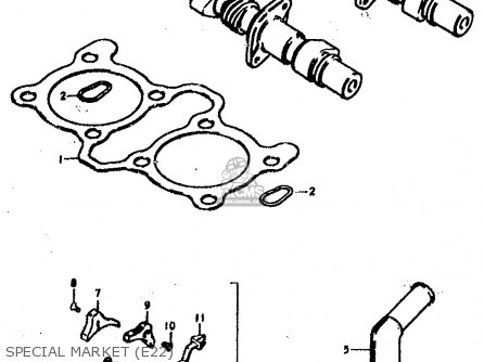 SPECIAL MARKET (E22) - GS400 1978 (C) (E01 E02 E04 E17 E18 E21 E22 E24 E25 E30 E34 E39)