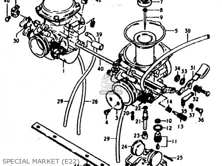 SPECIAL MARKET (E22) - GS400 1978 (C) (E01 E02 E04 E17 E18 E21 E22 E24 E25 E30 E34 E39)