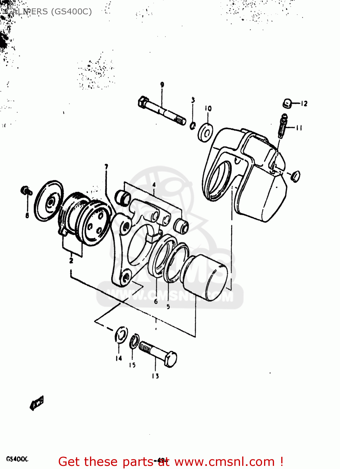 CALIPERS (GS400C) GS400 1978 (C) USA (E03)