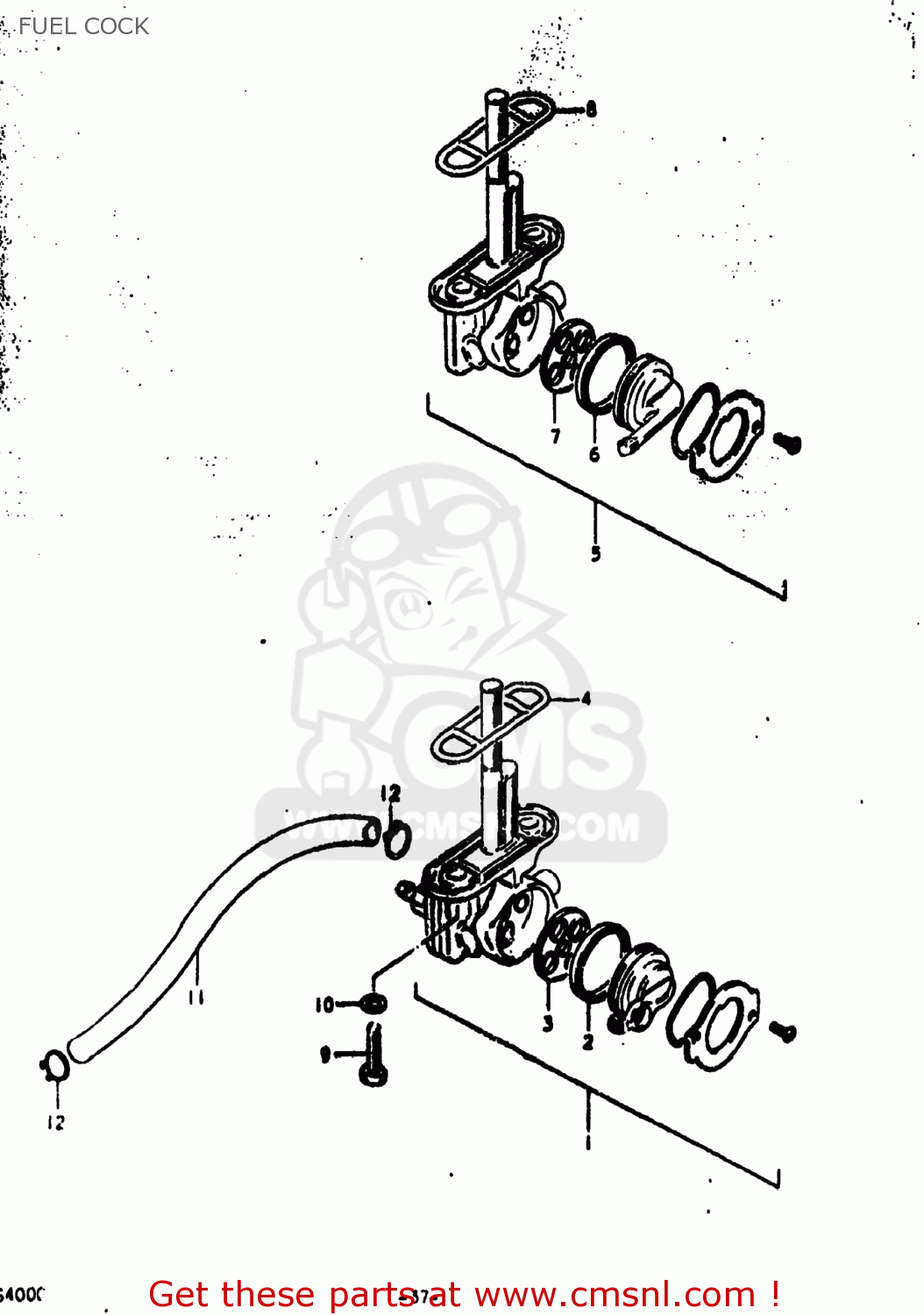 FUEL COCK GS400 1978 (C) USA (E03)