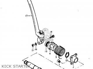 KICK STARTER - GS400 1978 (C) USA (E03)