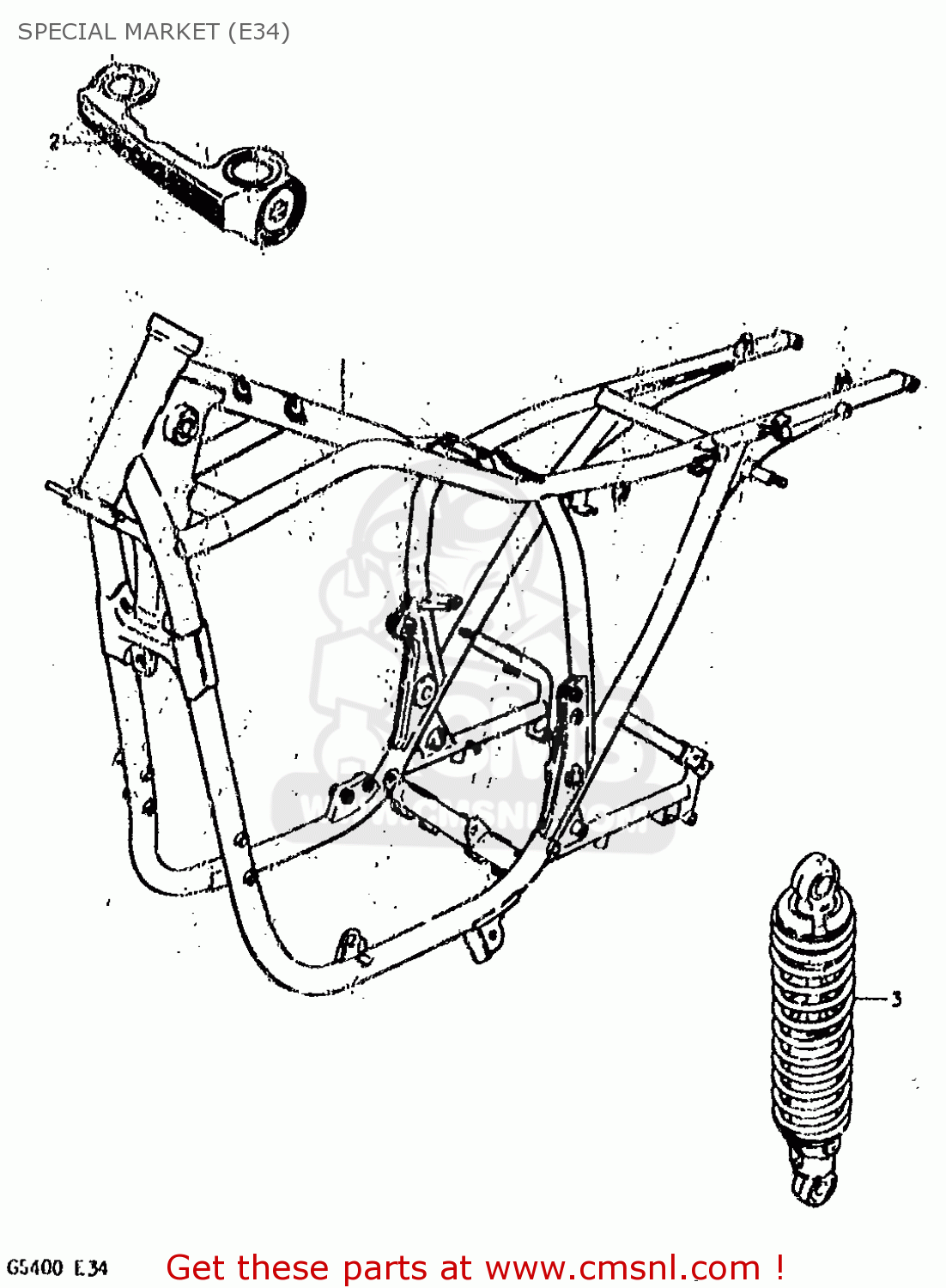 SPECIAL MARKET (E34) GS400 1979 (N) (E01 E02 E04 E17 E18 E21 E22 E24 E25 E30 E34 E39)