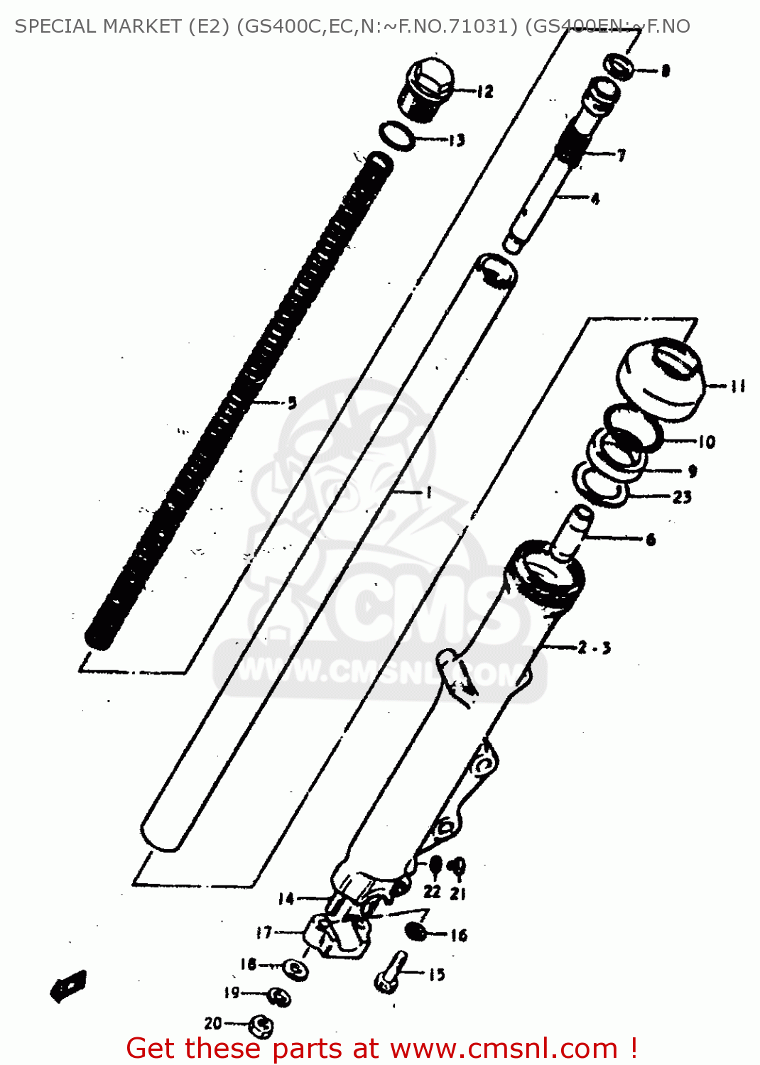 SPECIAL MARKET (E2) (GS400C,EC,N:~F.NO.71031) (GS400EN:~F.NO GS400 1979 (N) (E01 E02 E04 E17 E18 E21 E22 E24 E25 E30 E34 E39)