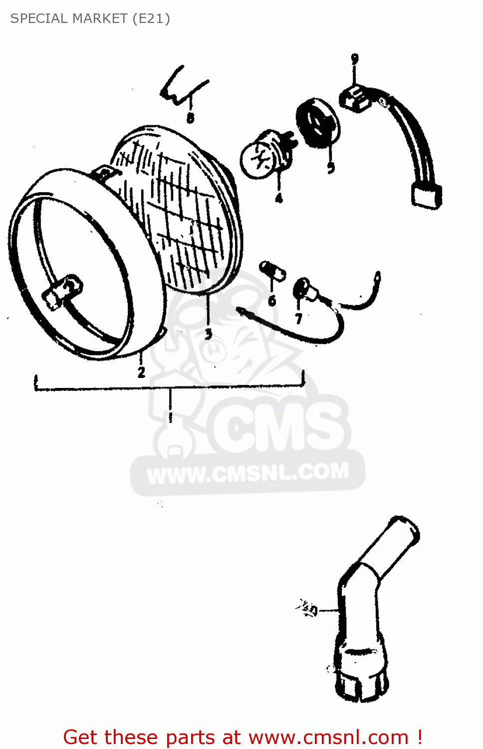 SPECIAL MARKET (E21) GS400 1979 (N) (E01 E02 E04 E17 E18 E21 E22 E24 E25 E30 E34 E39)