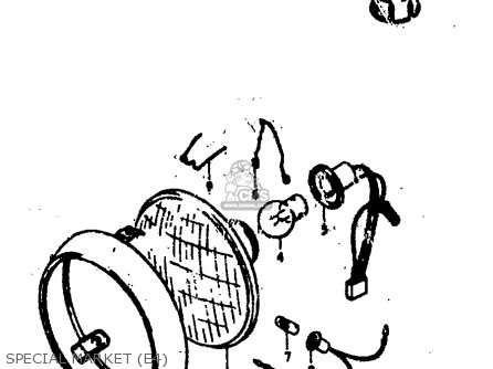 SPECIAL MARKET (E4) - GS400 1979 (N) (E01 E02 E04 E17 E18 E21 E22 E24 E25 E30 E34 E39)