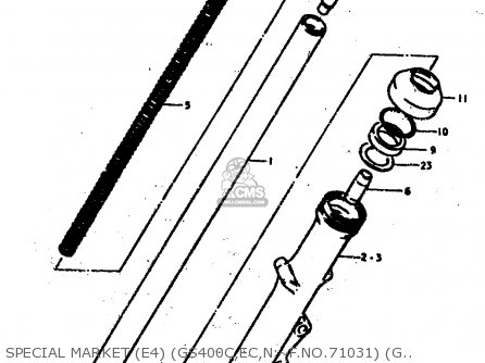 SPECIAL MARKET (E4) (GS400C,EC,N:~F.NO.71031) (GS400EN:~F.NO - GS400 1979 (N) (E01 E02 E04 E17 E18 E21 E22 E24 E25 E30 E34 E39)