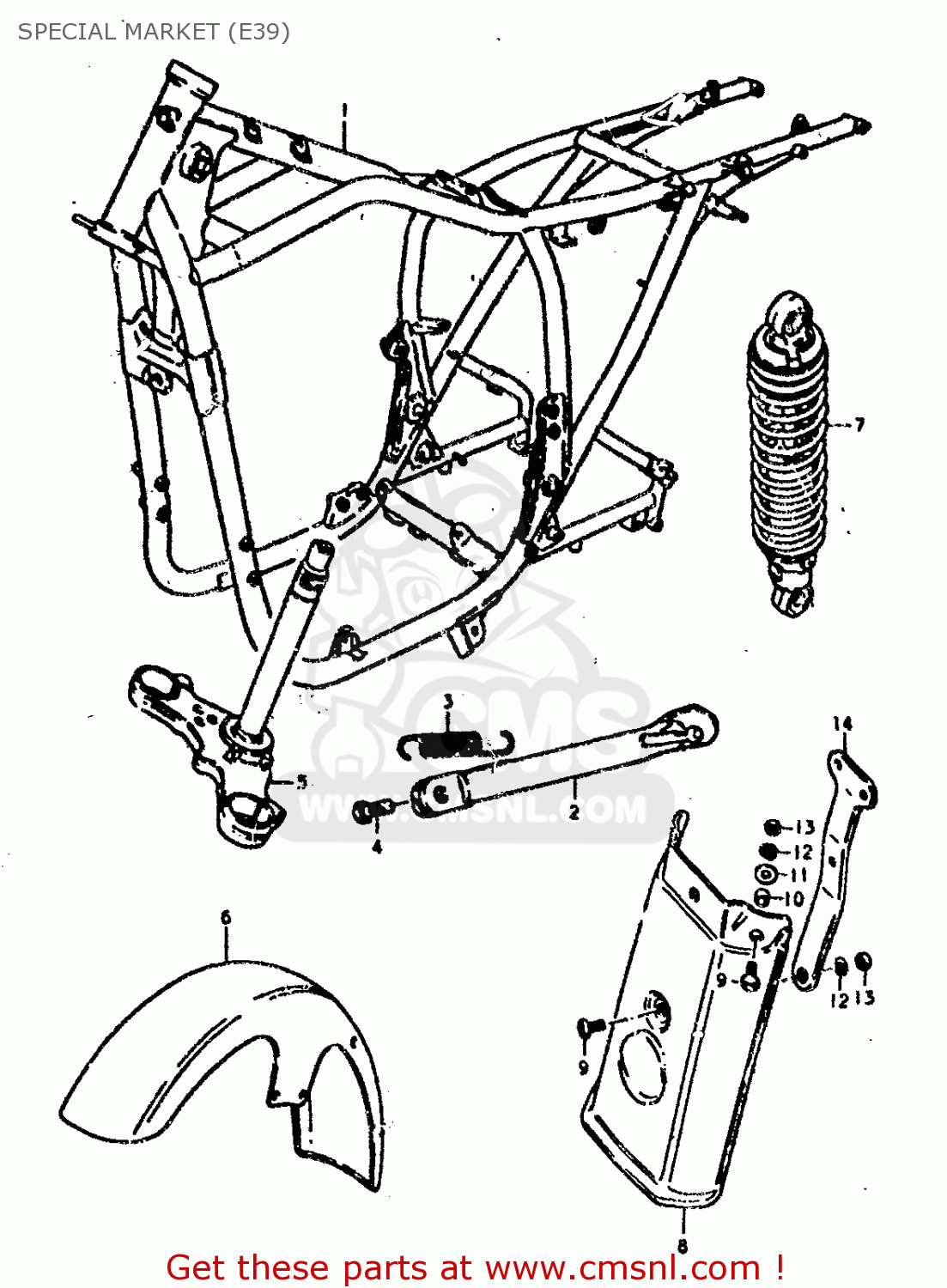 SPECIAL MARKET (E39) GS400E 1978 (C) (E01 E02 E04 E17 E18 E21 E22 E24 E25 E30 E34 E39