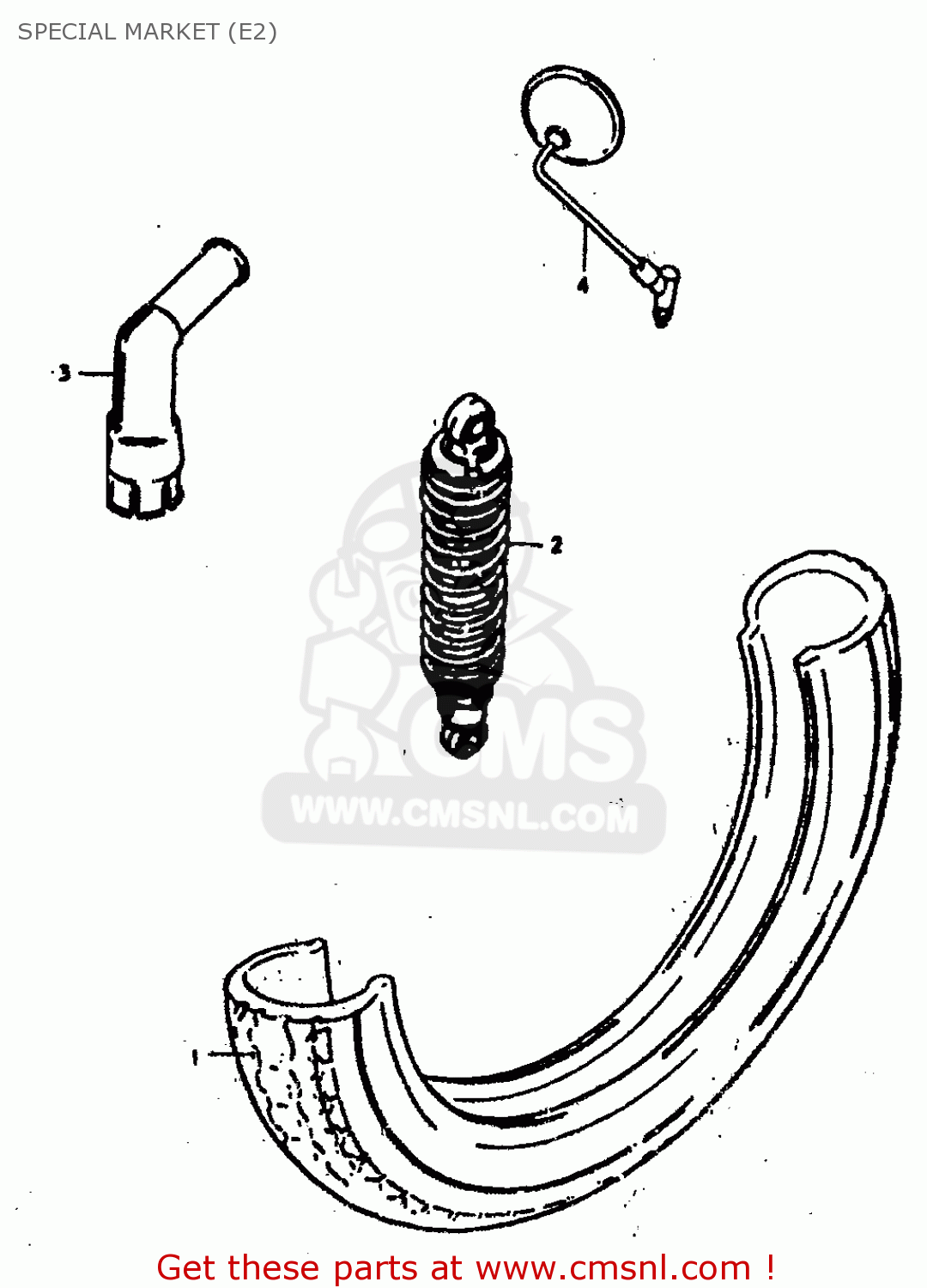 SPECIAL MARKET (E2) GS400E 1978 (C) (E01 E02 E04 E17 E18 E21 E22 E24 E25 E30 E34 E39