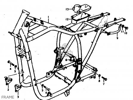 FRAME - GS400E 1978 (C) (E01 E02 E04 E17 E18 E21 E22 E24 E25 E30 E34 E39