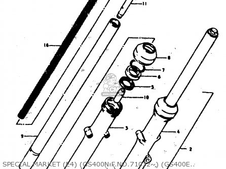 SPECIAL MARKET (E4) (GS400N:F.NO.71032~) (GS400EN:F.NO.5 - GS400E 1978 (C) (E01 E02 E04 E17 E18 E21 E22 E24 E25 E30 E34 E39