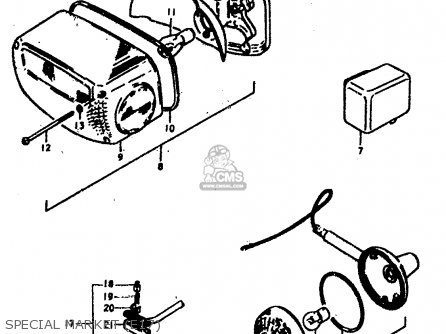 SPECIAL MARKET (E17) - GS400E 1978 (C) (E01 E02 E04 E17 E18 E21 E22 E24 E25 E30 E34 E39