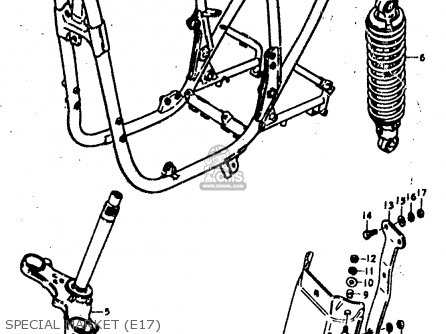 SPECIAL MARKET (E17) - GS400E 1978 (C) (E01 E02 E04 E17 E18 E21 E22 E24 E25 E30 E34 E39