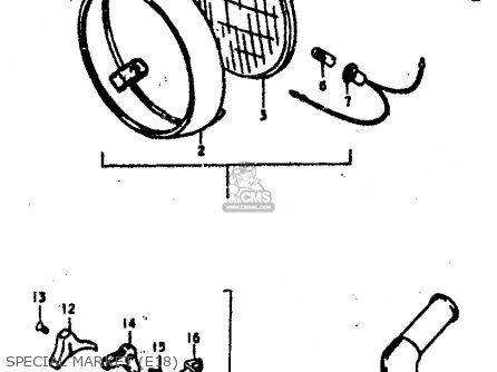 SPECIAL MARKET (E18) - GS400E 1978 (C) (E01 E02 E04 E17 E18 E21 E22 E24 E25 E30 E34 E39