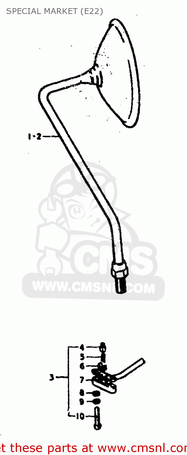 SPECIAL MARKET (E22) GS400E 1979 (N) (E01 E02 E04 E17 E18 E21 E22 E24 E25 E30 E34 E39