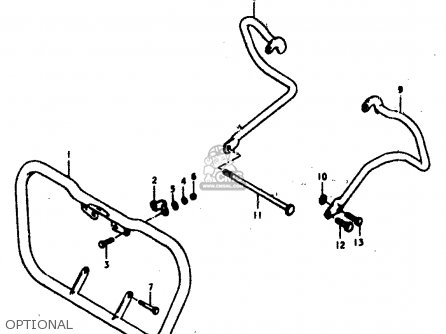 OPTIONAL - GS400E 1979 (N) (E01 E02 E04 E17 E18 E21 E22 E24 E25 E30 E34 E39