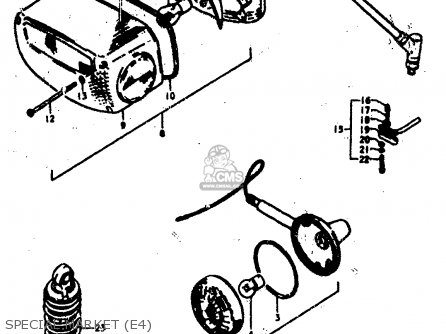 SPECIAL MARKET (E4) - GS400E 1979 (N) (E01 E02 E04 E17 E18 E21 E22 E24 E25 E30 E34 E39