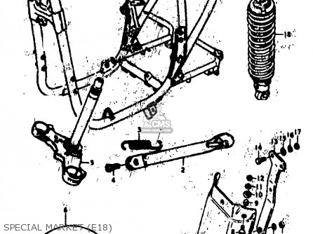 SPECIAL MARKET (E18) - GS400E 1979 (N) (E01 E02 E04 E17 E18 E21 E22 E24 E25 E30 E34 E39
