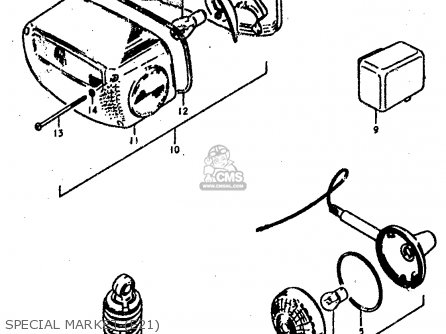 SPECIAL MARKET (E21) - GS400E 1979 (N) (E01 E02 E04 E17 E18 E21 E22 E24 E25 E30 E34 E39
