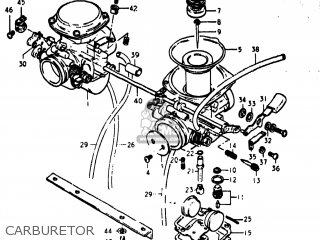 CARBURETOR - GS400X 1977 (B) USA (E03)