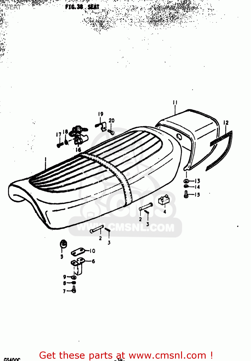 SEAT GS400X 1978 (C) USA (E03)
