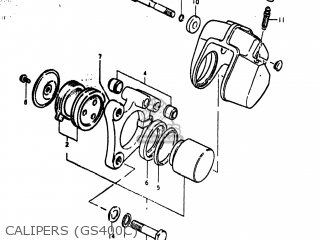 CALIPERS (GS400C) - GS400X 1978 (C) USA (E03)