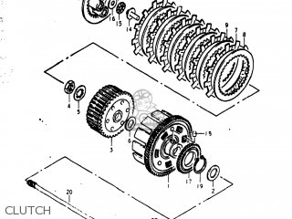 CLUTCH - GS400X 1978 (C) USA (E03)