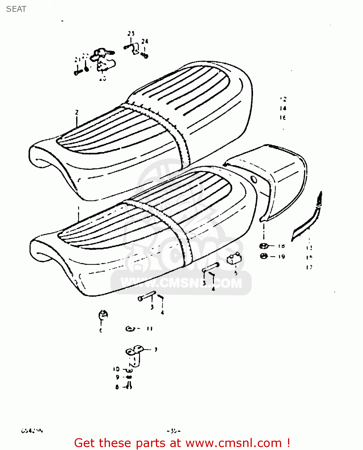 SEAT GS425 1979 (N) GENERAL EXPORT (E01)