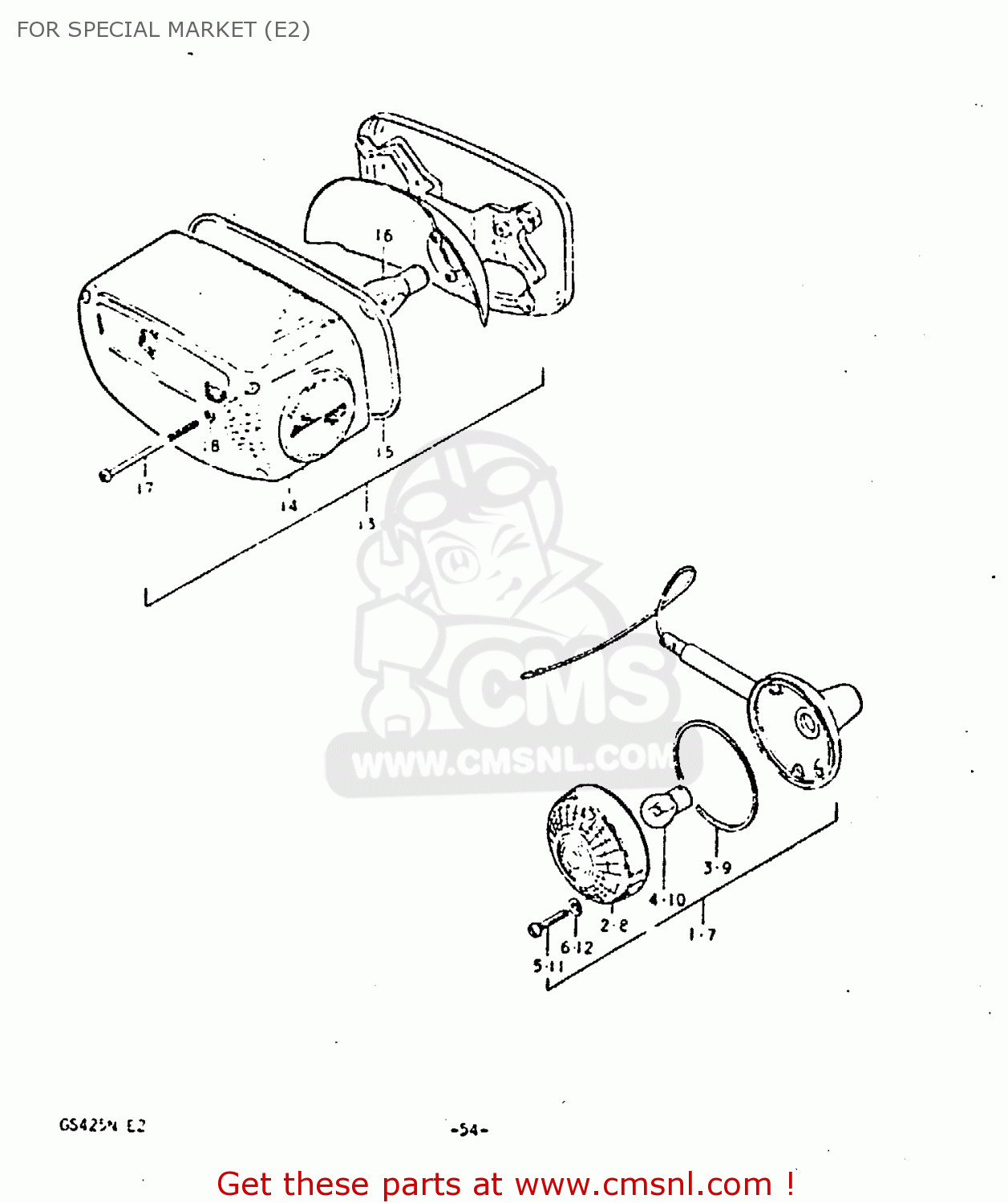 FOR SPECIAL MARKET (E2) GS425 1979 (N) GENERAL EXPORT (E01)